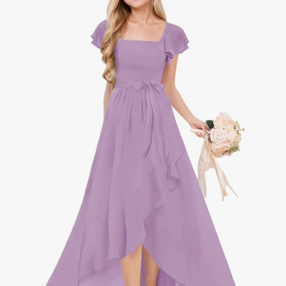 Charming Lavender Kids Formal Dress